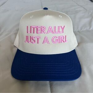 Literally Just A Girl Trucker Hat